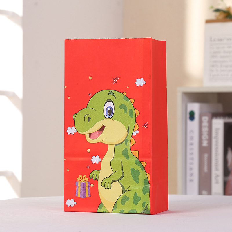 Cute Dinosaur Paper Festival Gift Bags display picture 3