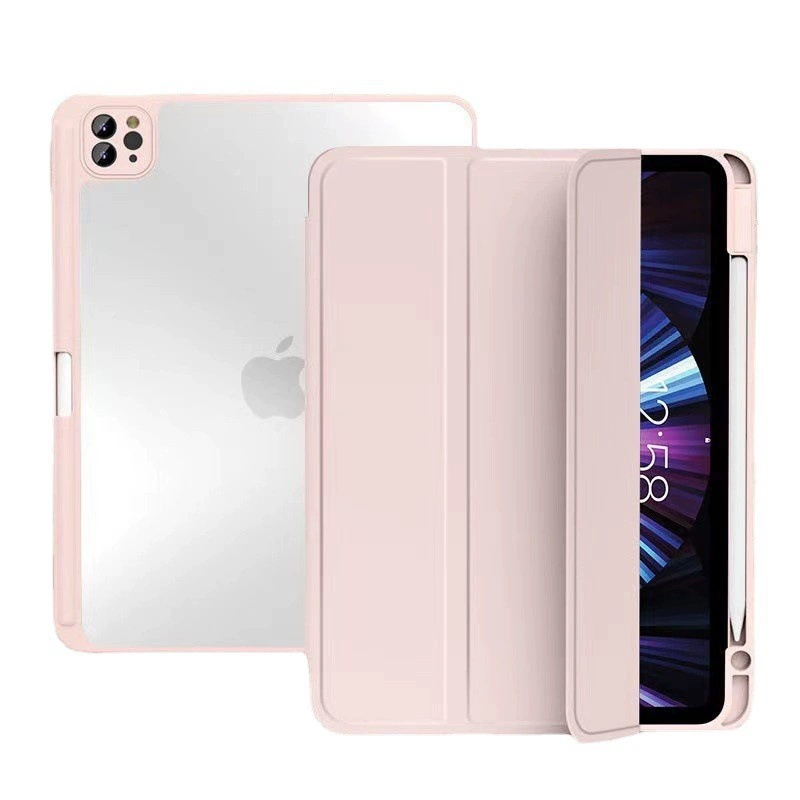 Подходит для защитного чехла iPad Pro 11, акриловый держатель для стилуса, защитный чехол для iPad 10.9 Air4/5, противоударный чехол для планшета