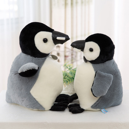 Simulation penguin figure Arctic Ocean Park plush toy gift small size Antarctic penguin doll children's plush doll