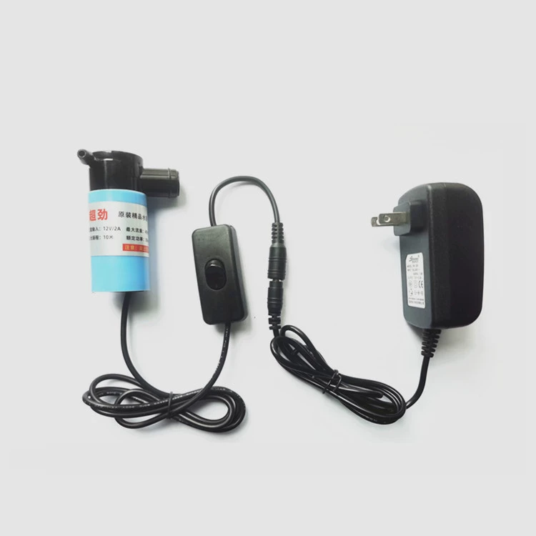 Миниатюрный погружной насос постоянного тока 12v шлейф водяной бурильный станок с открытым отверстием для резки специального 220V небольшой водяной насос 10 м