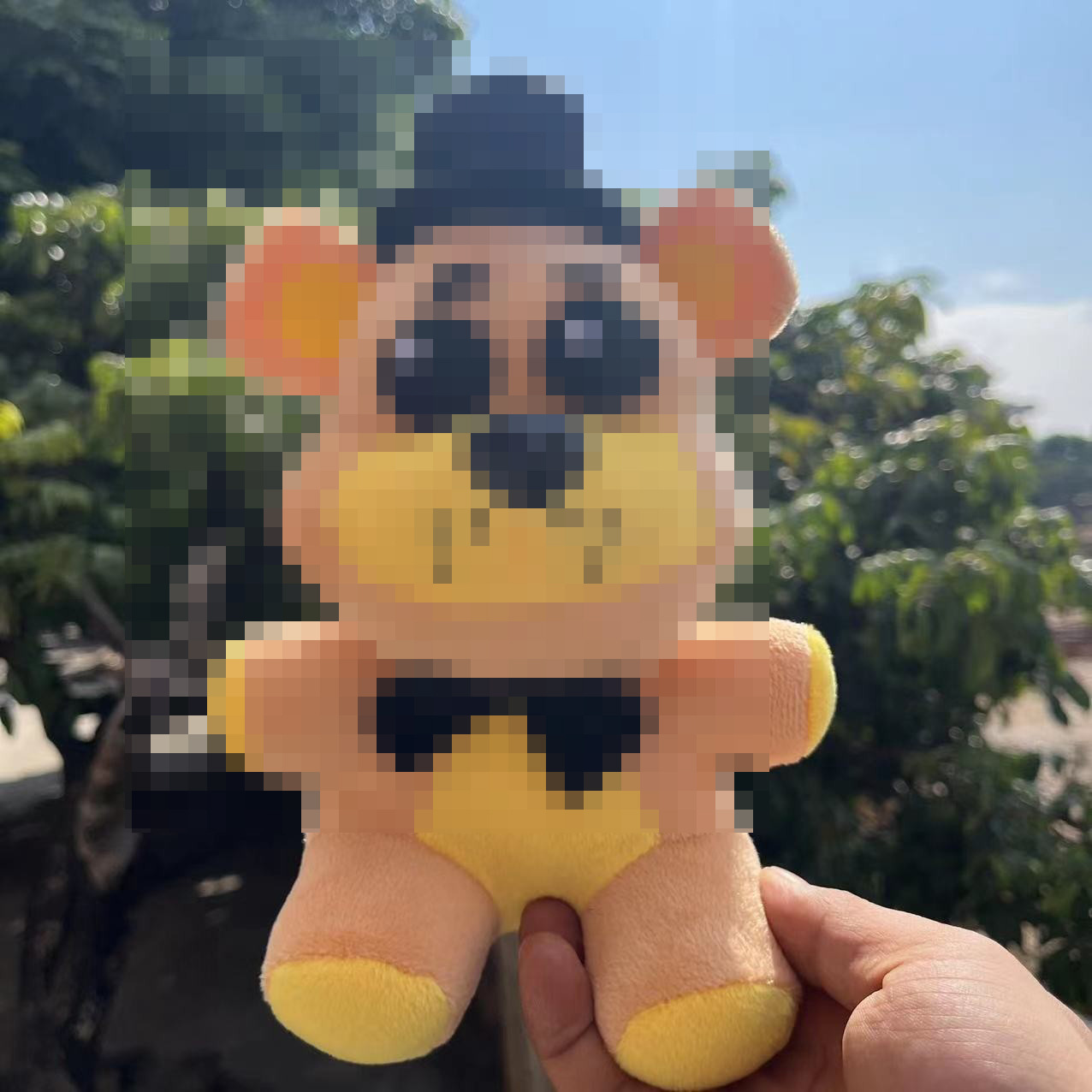 Black hat golden bear / 18cm