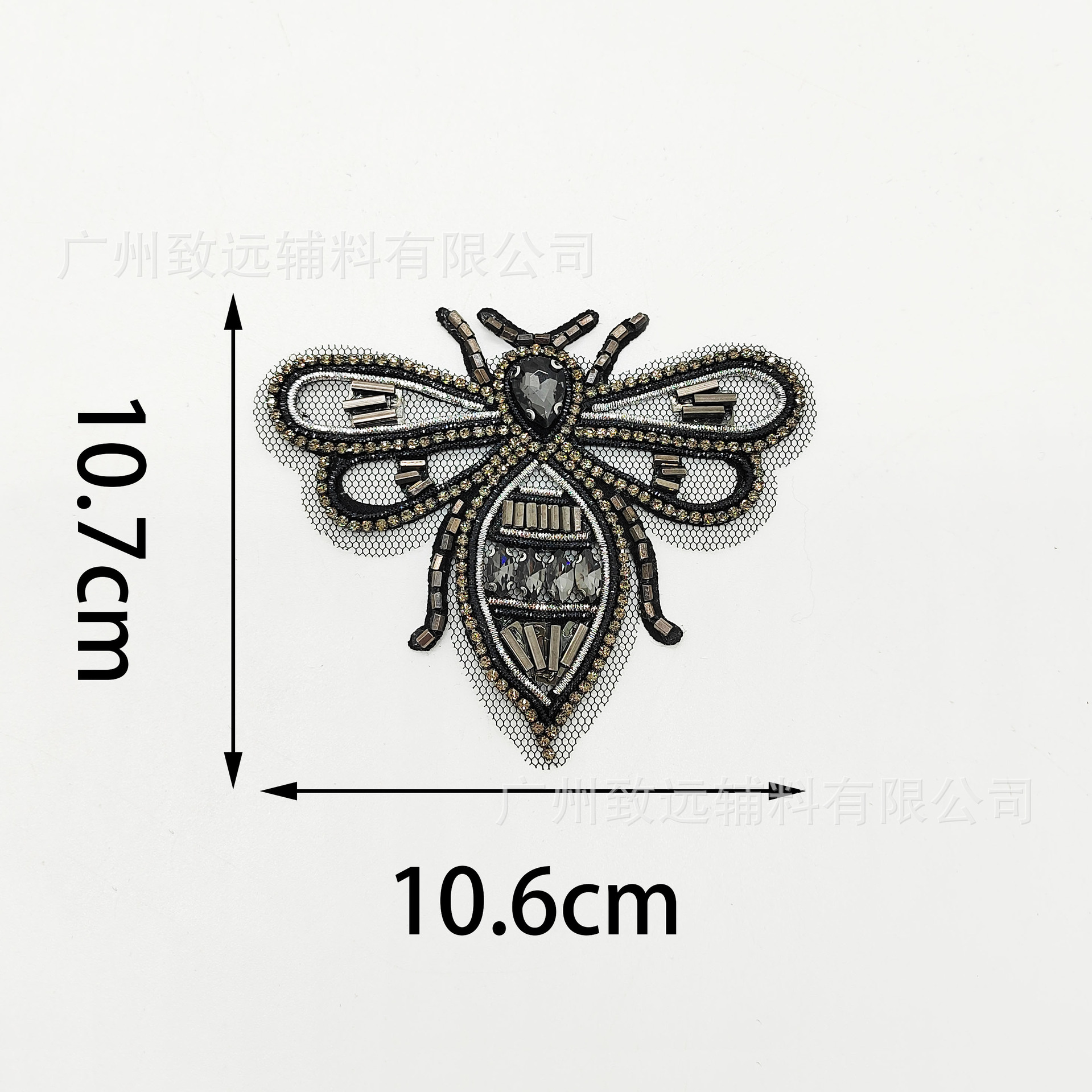Broches de seda indios vintage hechos a mano con diseño de abeja reina, superventas transfronterizos, accesorios DIY para zapatos y sombreros, accesorios para el cabello para ropa y vestidos, accesorios para el cabello. image 5