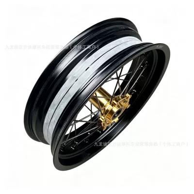 rims, Motorcycle wheel hub - golden-wheel-rims
