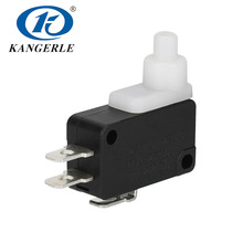 微动开关自锁 厂家批发非复位开关 微动开关三脚自锁开关