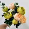 Special sale simulated peony peony oil painting bud heart peony simulated flower fake flower home wedding photography decorative flower