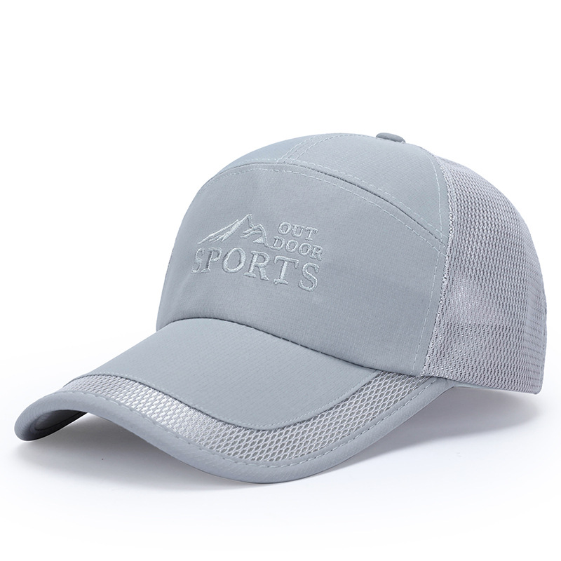 Gorra de béisbol hombre transpirable para verano y pesca_voghion.com