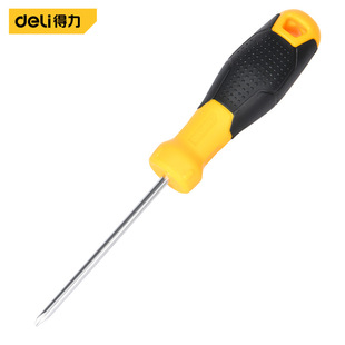 Deli tool DL633075 torpedo handle Cross screwdriver PH0x75mmSUP11 screwdriver screwdriver multi-function