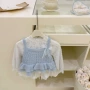 女童新款春季芭蕾套装