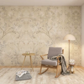 墙纸、壁纸;墙布;壁画