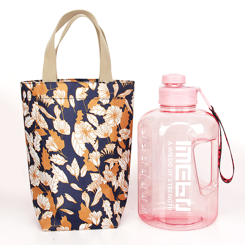 Waterproof Oxford Cloth Cup Cover Protective Sleeve Handbag Portable Water Cup Storage Bag Insulated Cup Tea Mug Bag Cup King Gold