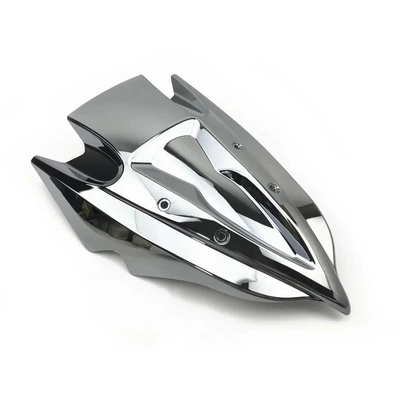 Suitable for Kawasaki: Motorcycle front windshield - 06040004-silver-plated