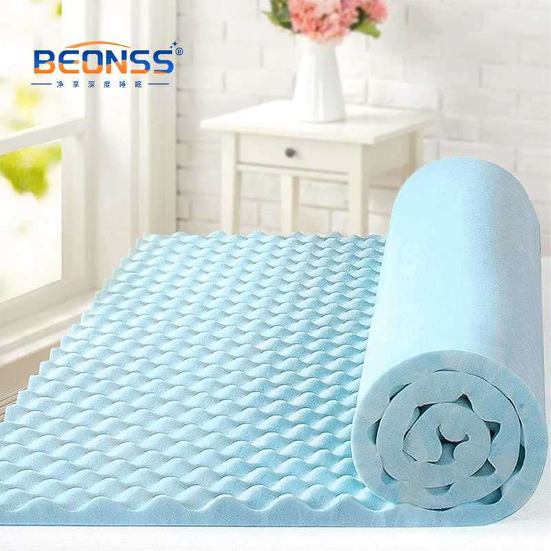 Breathable Egg Cotton Mattress Pressure Relief Comfortable Foam Mattress