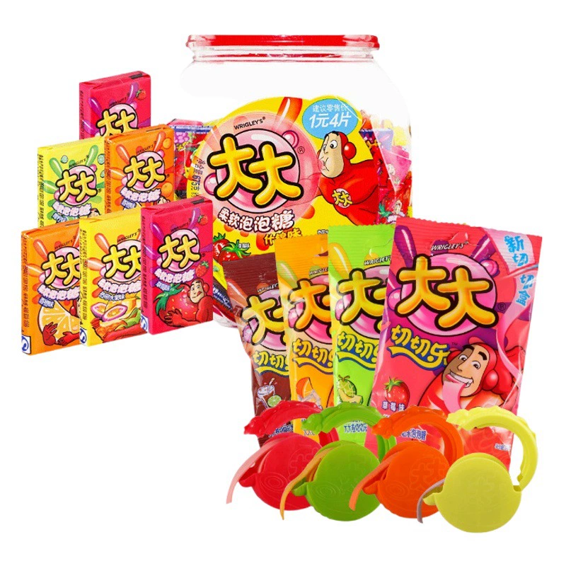Большая жевательная резинка около 150 штук жевательной резинки Ассорти фруктовых конфет жевательная резинка помадка ностальгические детские закуски оптом