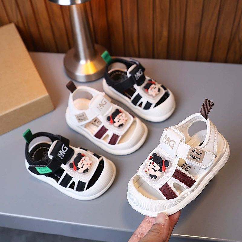Один из поколения в поколение 2025 новые детские сандалии для мальчиков 0-1-2 года