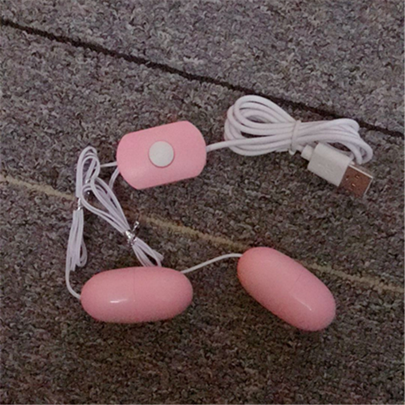 USB Rechargeable Vibrating Egg with 12 Vibration Patterns, Pink or Purple TPE-ABS Design — detail image 16