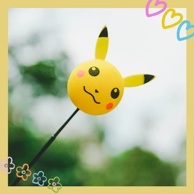 Car Antenna Decoration Car vehicle antenna - pikachu