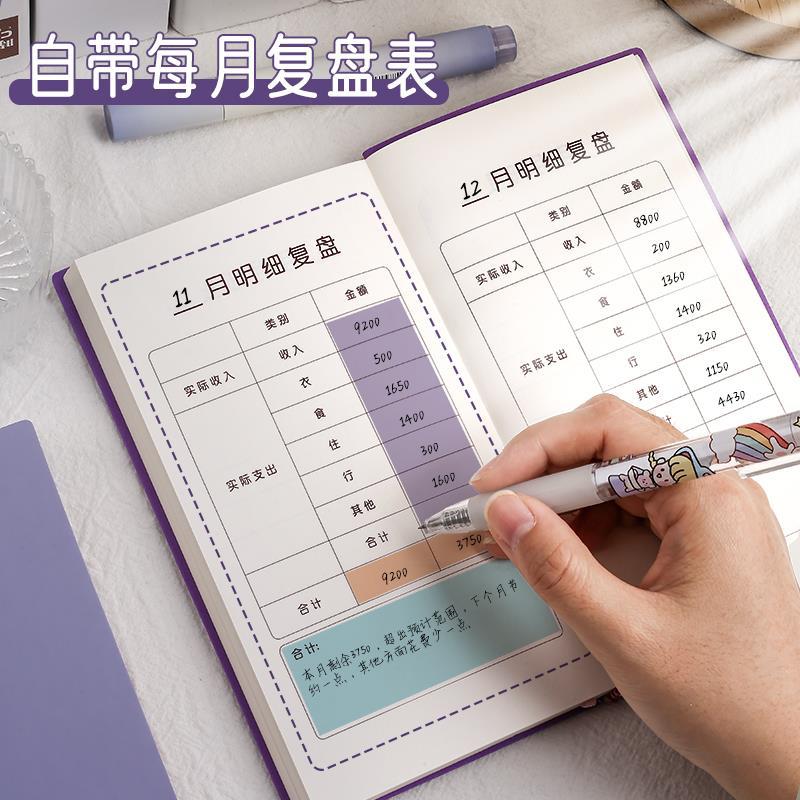Daily Account Book Hand Account Details Household Financial Management Notebook Family Life Daily Expenditures High Financial Management 3