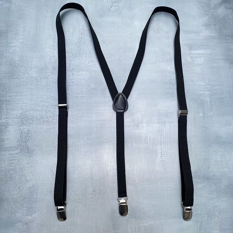 Black - adjustable strap clip