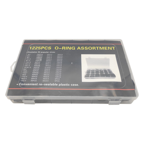 1225PC O-ring set Black leather seal ring O-ring with oil seal screwdriver tool set