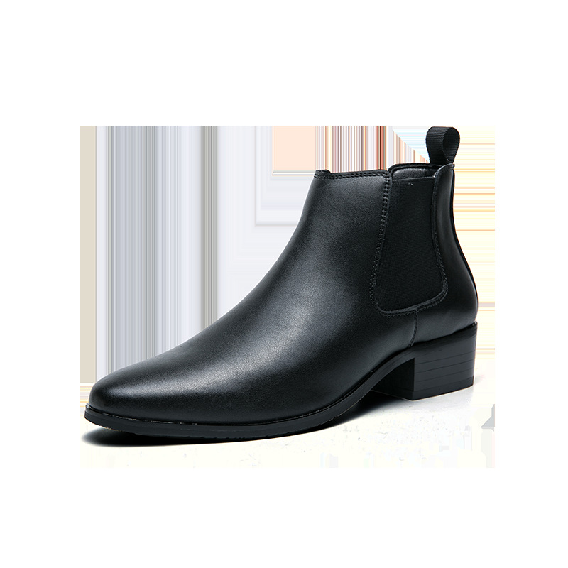 Heren martin boots in britse stijl met hakverhoging_voghion.com