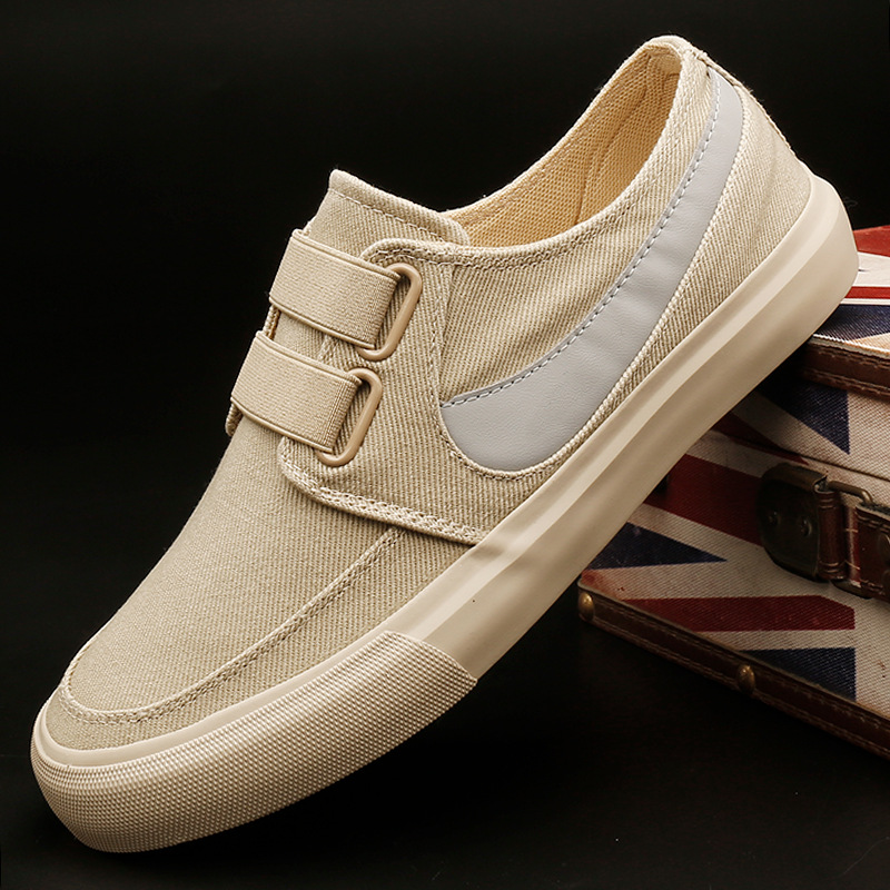 Baoda 25013 Men's Shoes Low Breathable Fashion Lazy Sneakers Spring New Soft Sole Canvas Shoes Casual Trendy Shoes