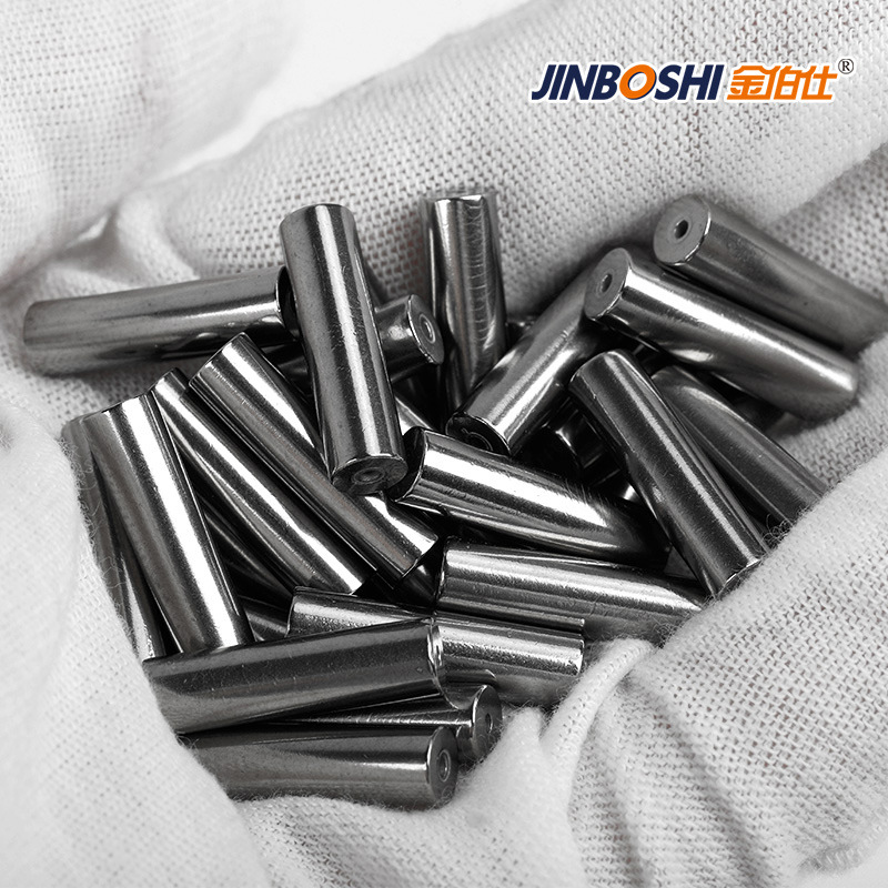 钨合金配重圆柱 带孔钨柱 硬饵配重钨孔柱 3.8g 4.5g 10g规格齐全