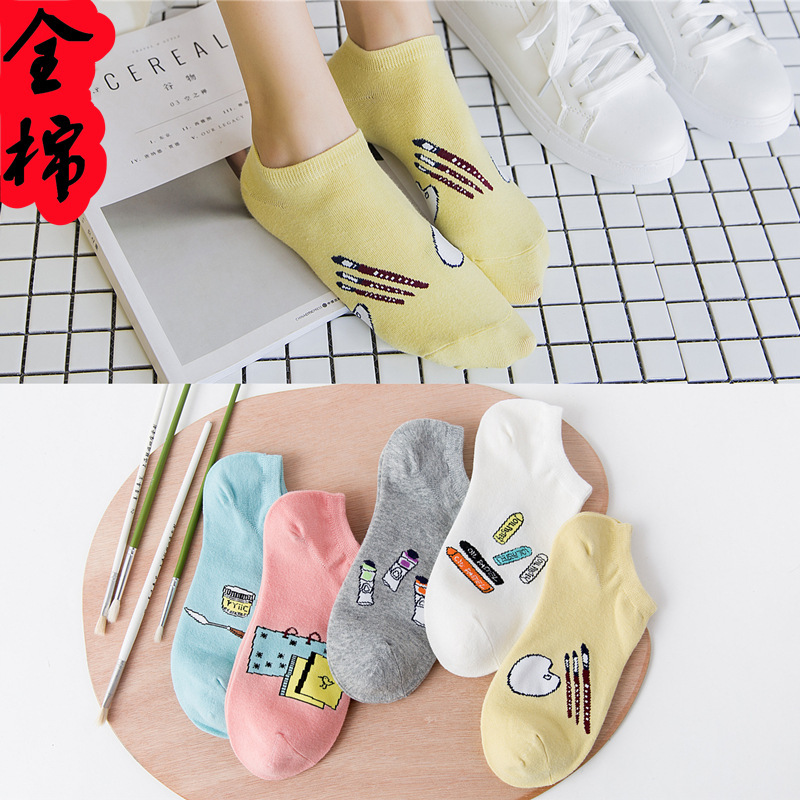 Cotton Women's Boat socks manufacturers wholesale fashion socks wholesale student socks, Cotton Women's Boat socks manufacturers wholesale fashion socks wholesale student socks,