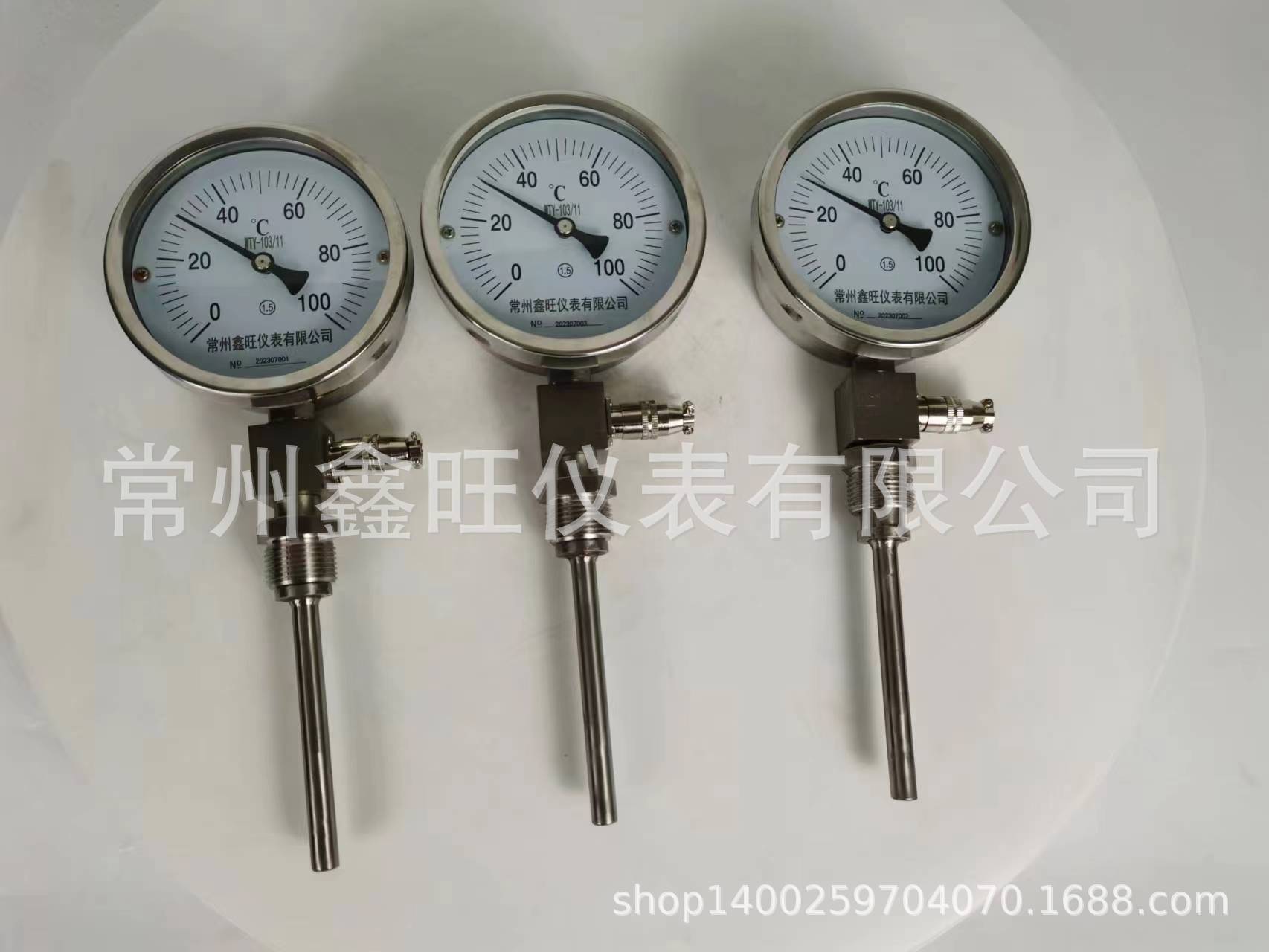 双金属温度计25