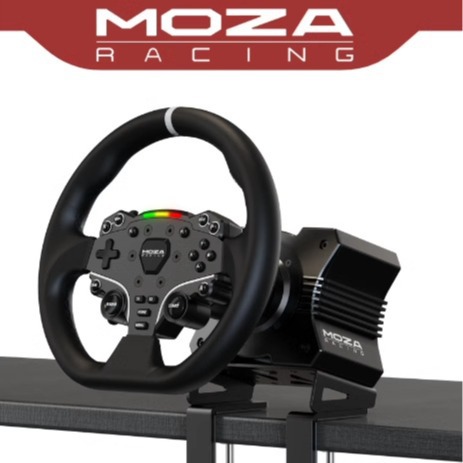 MOZA Magic Claw R5 juego de simulador de carreras volante pedal de presión equipo completo soporte