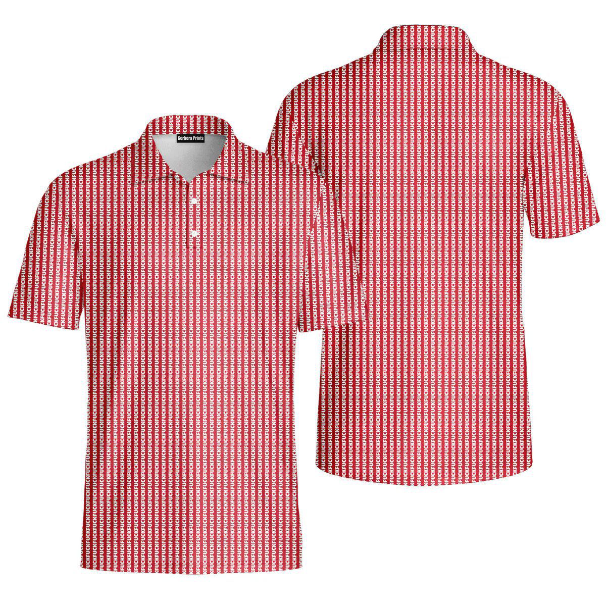 Hochwertiges, grenzüberschreitendes Kurzarm-Poloshirt mit 3D-Digitaldruck für Herren im Business-Bereich_voghion.com