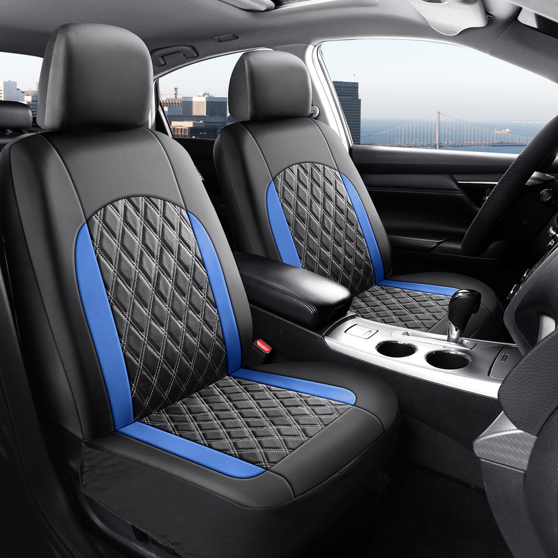 汽车坐垫SeatCover亚马逊热销座椅垫定制包装座套皮革座垫厂家|undefined