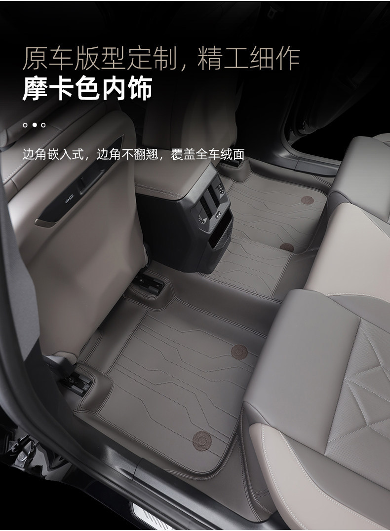 Suitable for BMW X1, X3, X5, M4, X7, I3 series, 2 series, 5 series, 7 series, 360 aviation soft wrap full coverage car floor mats