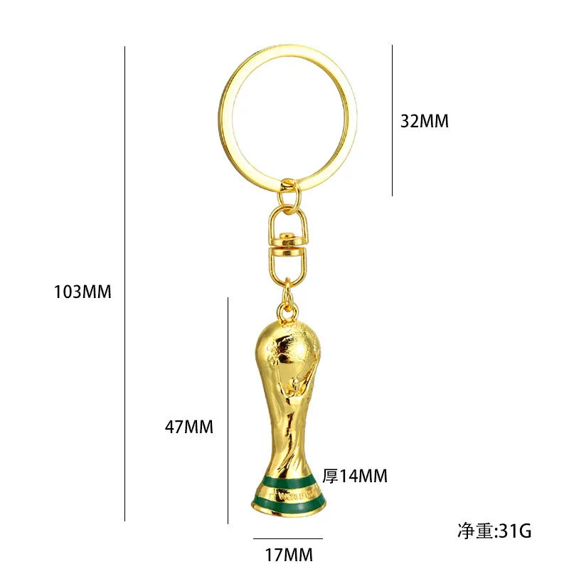 2026 US-Canada-Mexico World Cup Football Pendant Customized Five Major League Football Key Chain Fans’ Supporting Souvenirs