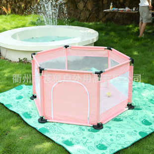 Baby Crawling Fence Anti-Fall Toddler Children's Floor Guardrail Hexagonal Baby Play Fence Living Room Home