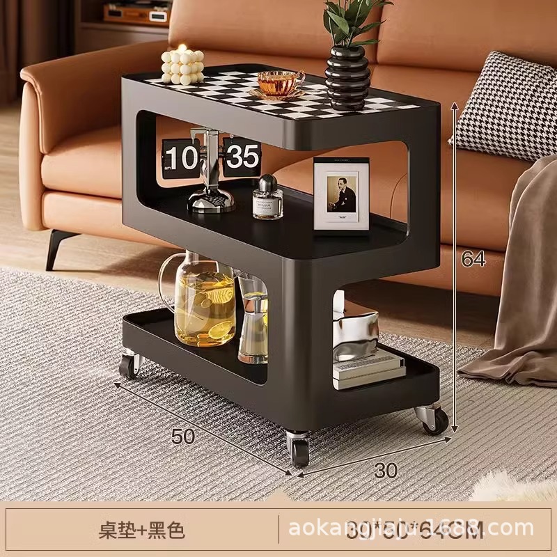 야오예 블랙 30*50+흑백 체커보드+회전 휠