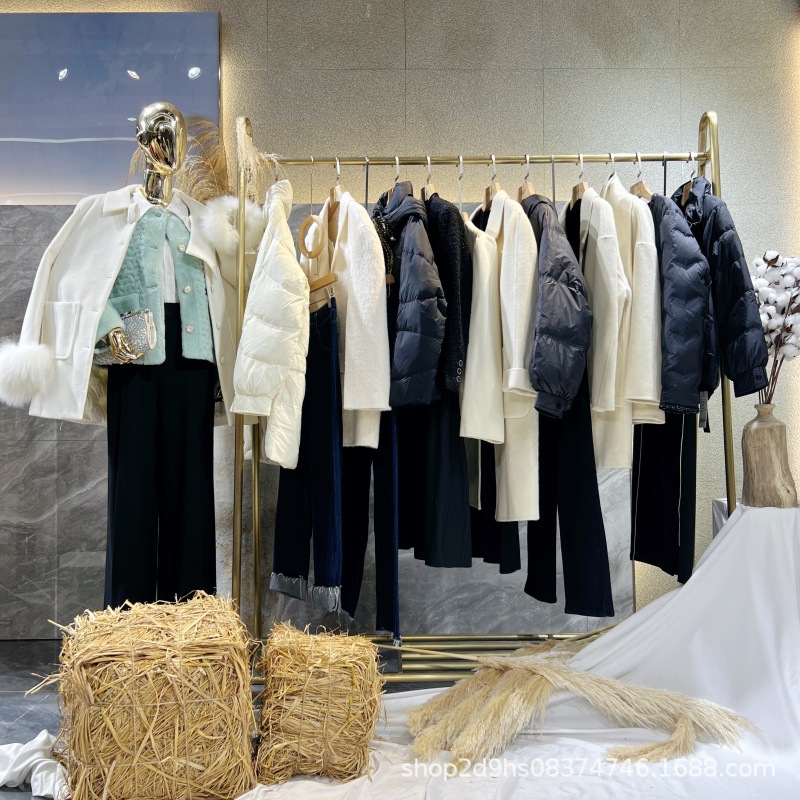 Winter New Clearance down Jackets Women's Final Sale Clearance Clothing Wholesale Bulk Clearance Physical Live Goods