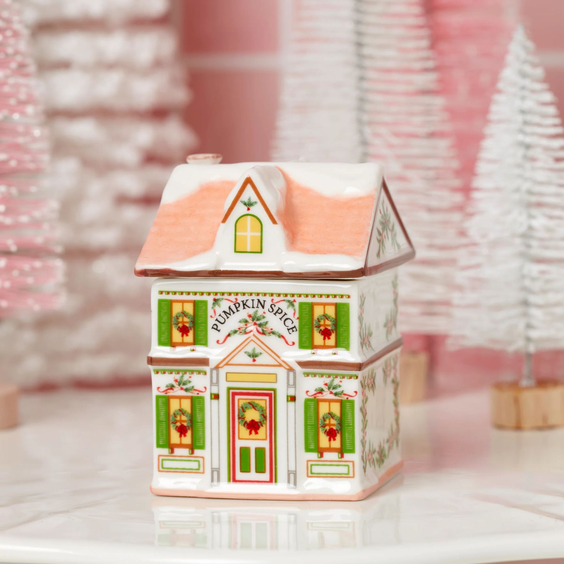 Nuevos modelos transfronterizos   Navidad Holiday Village Spice House Decoración de regalos Decoración