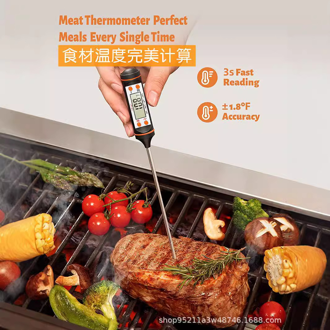 Exportación Amazon utensilios de barbacoa de acero inoxidable traje barbacoa accesorios deslizamiento anti-Pala tenedor clip cepillo barbacoa herramientas