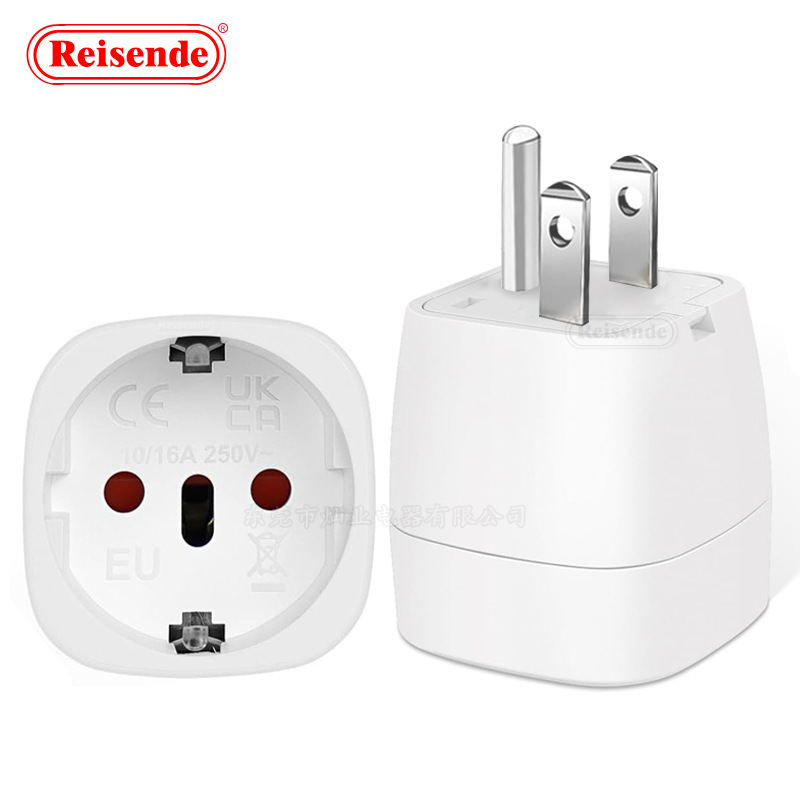 European Standard to American Standard Plug German Standard to American Standard Plug Italian Swiss German Standard to American Standard Plug Converter