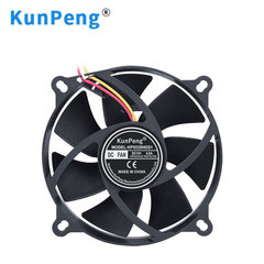 Factory Custom KP9025 DC Fan Moxibustion Smoke Exhaust Fan 12vDC DC Fan Round Cooling Fan