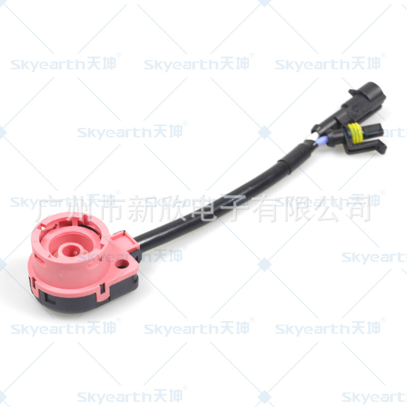 Cable adaptador de bombilla HID D2 D2S D2R cable adaptador lámpara de xenón portalámparas al por mayor Kit de arnés de cables HID