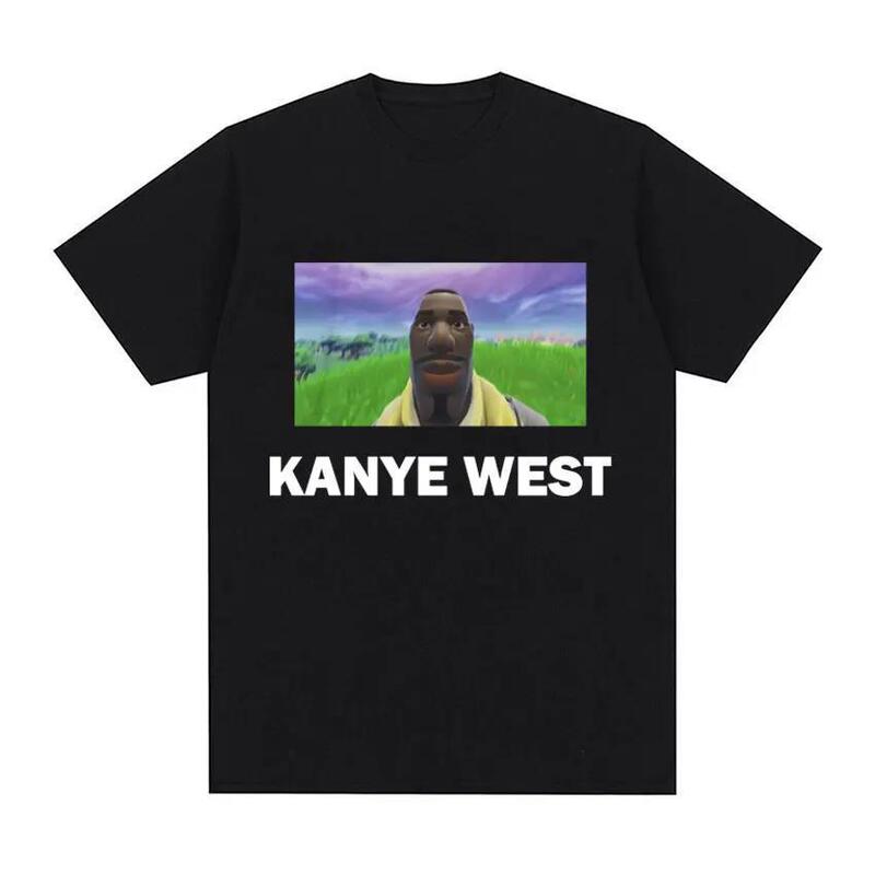 Funny Kanye West Meme Graphic T-shirt for men and women in Hip Hop style Funny Kanye West Meme Graphic T-shirt for men and women in Hip Hop style