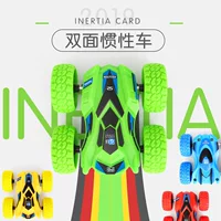 Детская игрушечная машинка для гонок с двусторонним инерционным механизмом, оптом, миниатюрные игрушки для уличных ларьков и ночных рынков