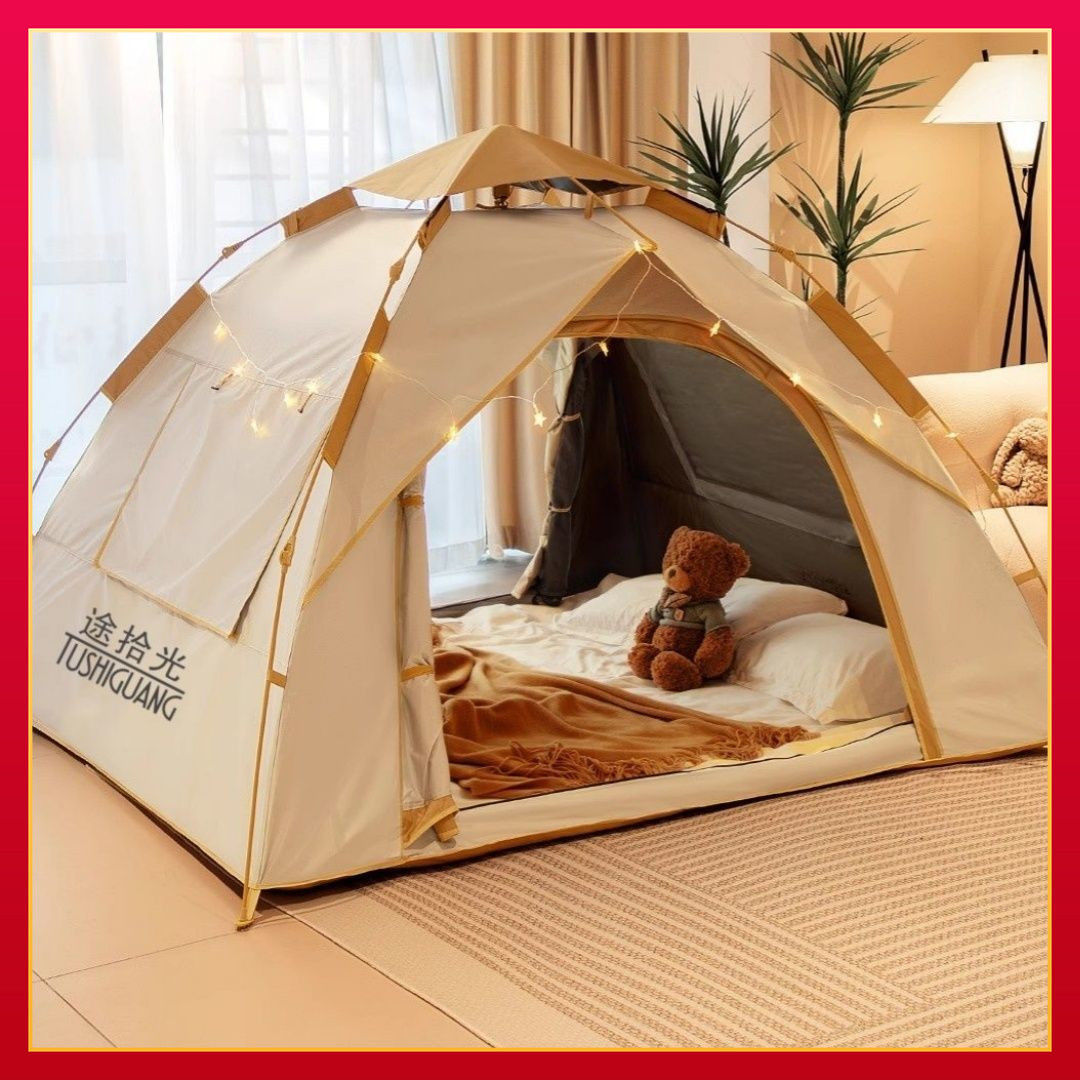 Camping al aire libre plegable portátil de apertura rápida engrosar equipos de camping de campo picnic fábrica de suministro de comercio al por mayor