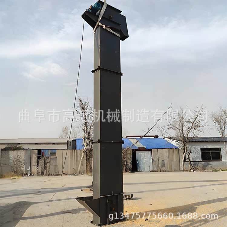 TH环链斗式提升机  高距离沙子上料机  工地用装罐送料机