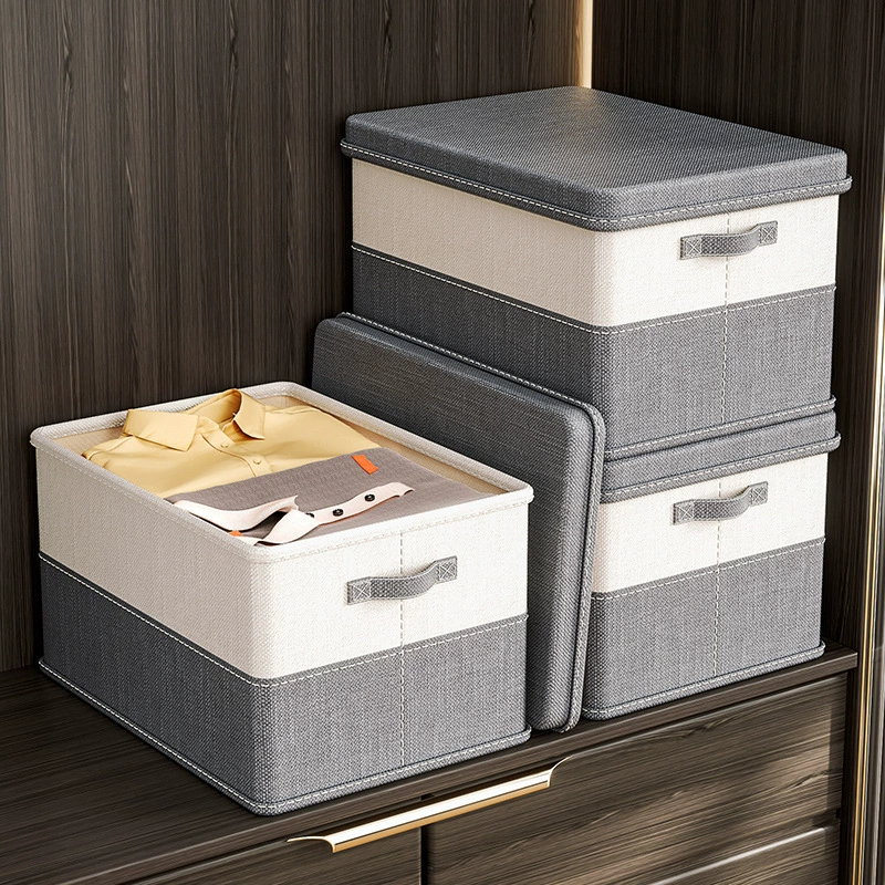 Тканевый ящик для хранения домашней одежды, большой вместимости, очень большой складной утолщенный ящик для хранения гардероба от Zheng Zhi.