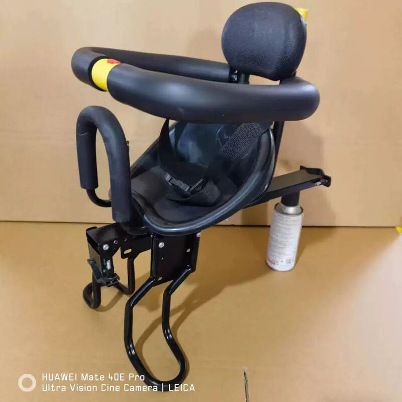 Mountain bike children's seat front bicycle baby seat folding car with baby bicycle safety chair