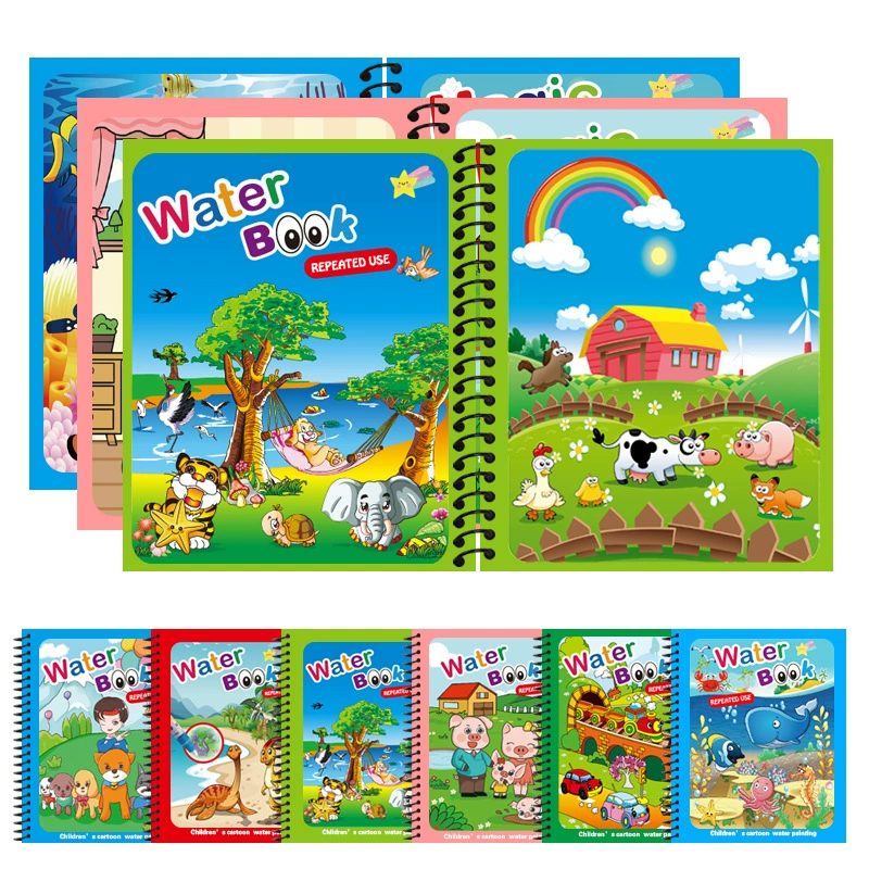 (Cross-border trading), magic book with pictures, toy, photoalbum, DIY, graffiti