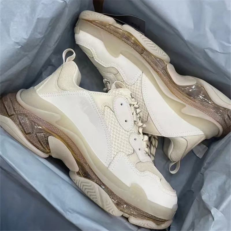 Putian High Version Paris 2.0 Torre Shoes Men's Thick-soled Air Cushioned Height-increasing Retro Women's Shoes Couple's Trendy Casual Shoes