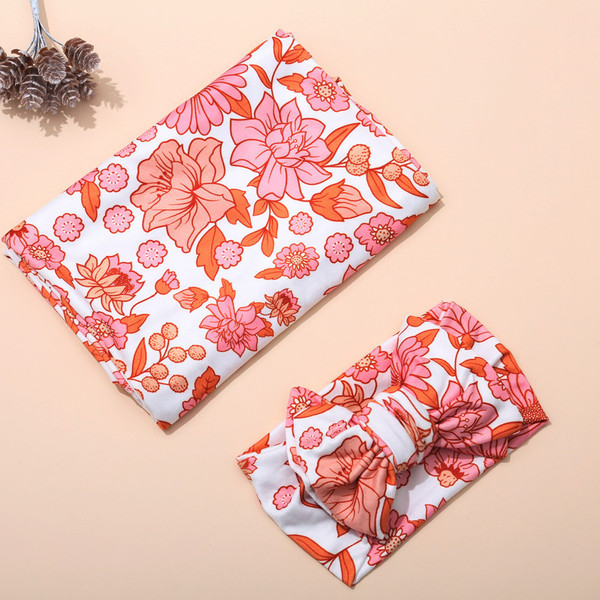 BABY SWADDLE WRAP Baby Package Fetting with 2 pieces of baby wrapped…